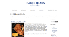Desktop Screenshot of daviddoesntbake.bakedbeads.com